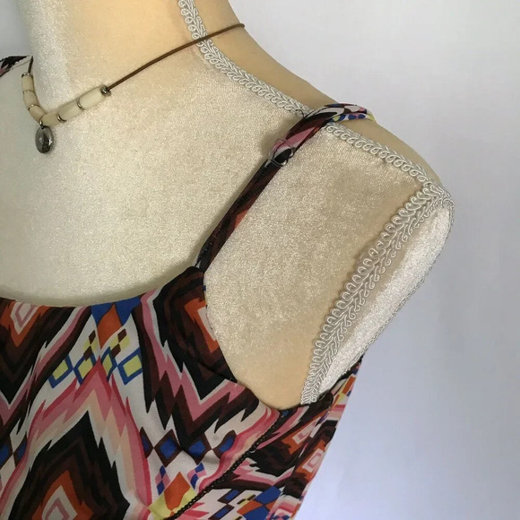 Rue 21 Sleeveless Multi Pattern and Colors Mini Sleeveless Dress S - Picture 5 of 7